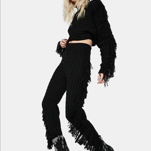 Fringe Pant Set